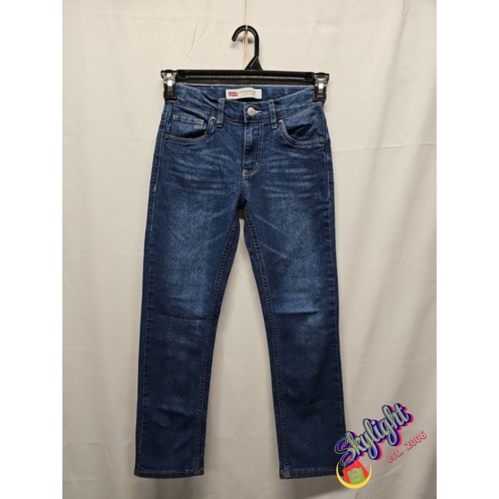Levi's‎ Boys Blue 511 Slim Adjustable Waist Denim Jeans Sz 12 26w X 27l